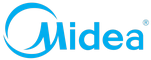 Логотип фирмы Midea в Усть-Илимске